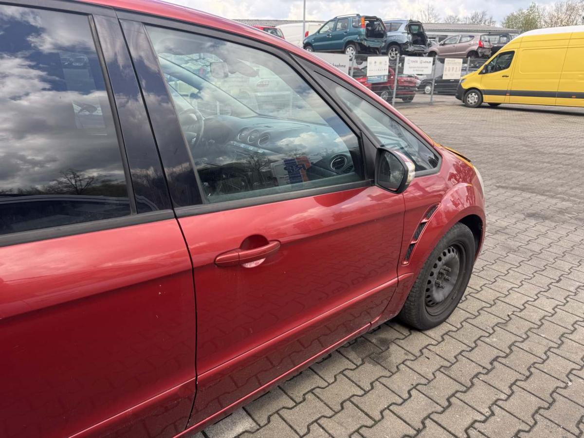 Ford Galaxy 2 original T&uuml;r vorn rechts Tango Rot Rohbau Bj.2006
